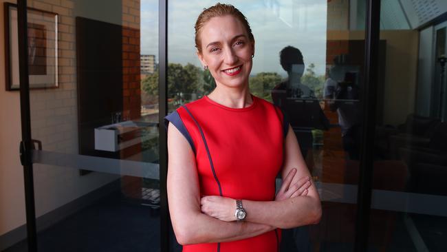 Associate Professor Georgina Long, at North Sydney’s Melanoma Institute Australia, has been nominated for a Pride of Australia award for her work. Picture: Cameron Richardson