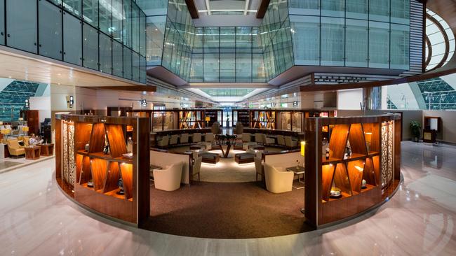 Emirates’ business class lounge at Dubai International Airport is off limits to buyers of “special” business fares.