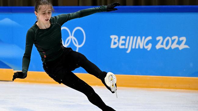 ROC said Kamila Valieva had the right to compete in Beijing. Picture: AFP