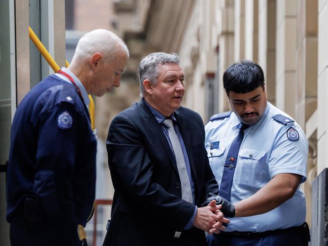 Greg Lynn was handed his prison sentence on Friday over the deaths of missing campers Russell Hill and Carol Clay.Picture: David Geraghty / NewsWire