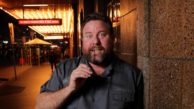 Actor Shane Jacobson is fighting back after trolled online. Picture: Stuart McEvoy