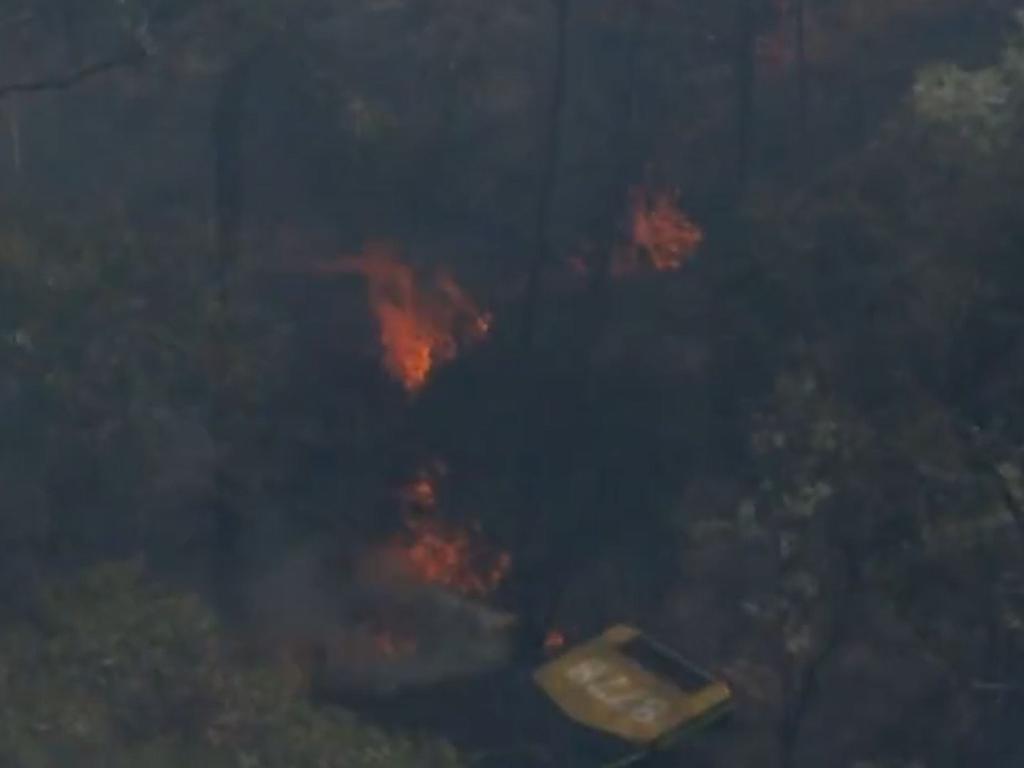 Residents have been urged to leave. Picture: 7news/X