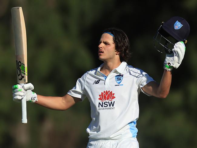 Teen sensation Sam Konstas will press his Test claims at the MCG. Picture: Mark Evans/Getty Images