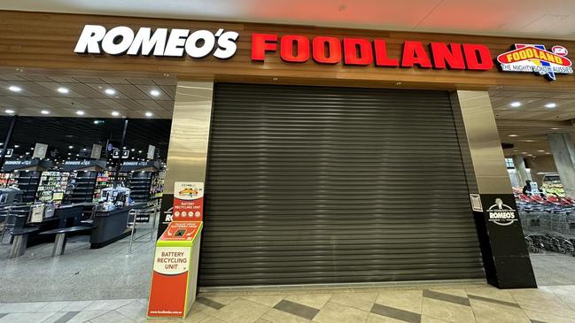 Romeo's Foodland Mawson Lakes will close for good at the end of the month. Picture: Facebook