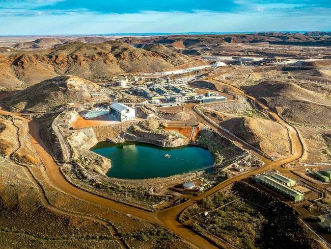 The Wodgina lithium project, operated by Mineral Resources, in the Pilbara Region of Western Australian.