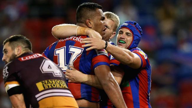 Daniel Saifiti is among the forwards who will need to work hard on Cameron Smith. Pic: Ashley Feder/Getty Images