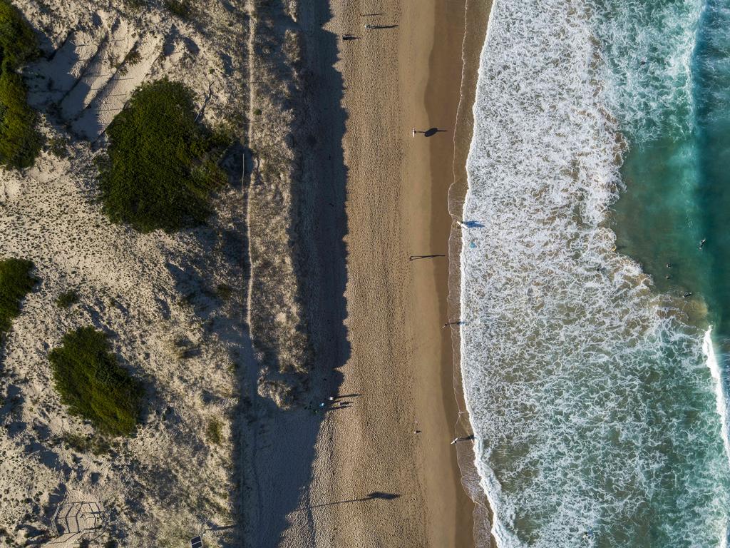 The bones were discovered at Wanda Beach in Sydney’s south.