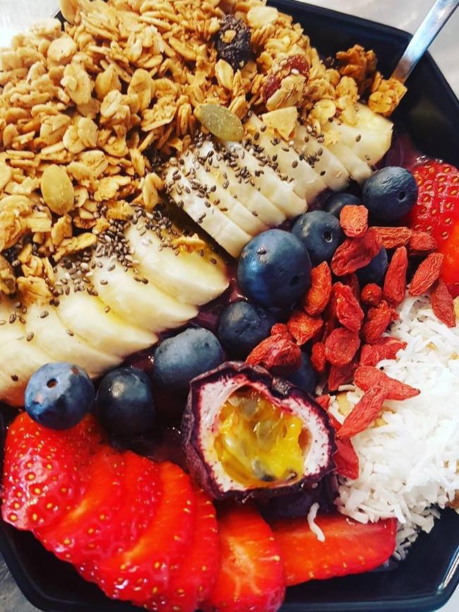 The acai bowl at Botany Buzz. Picture: Facebook