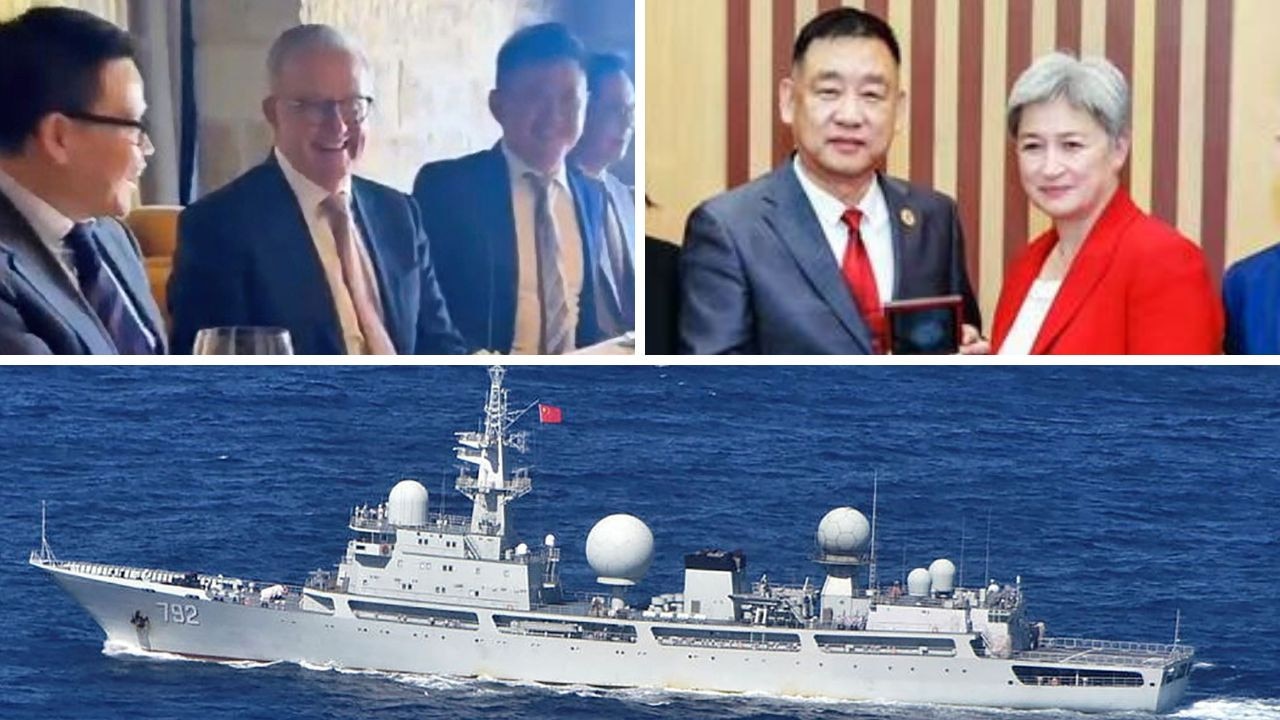 Albanese, Wong dine with CCP friends