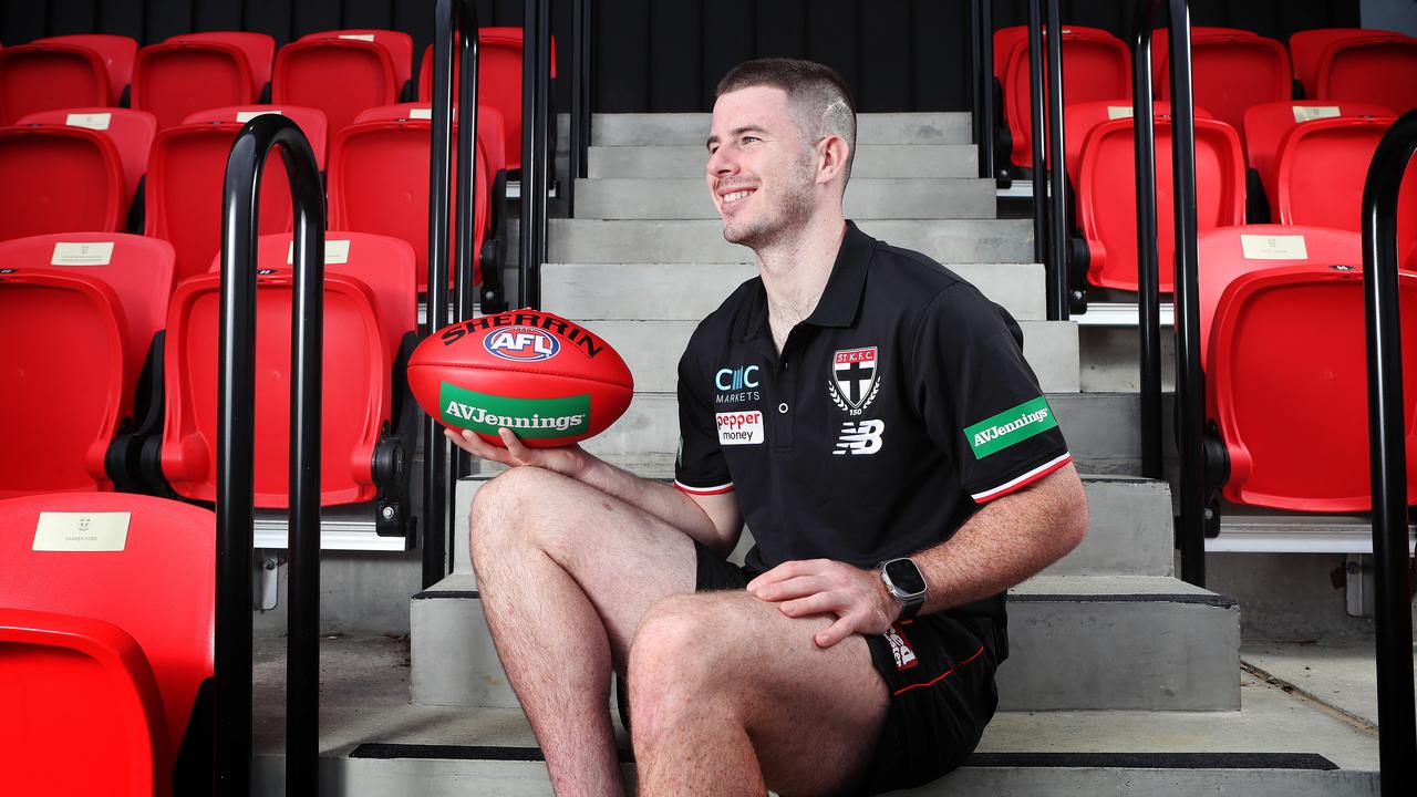 St Kilda FC - Jack Higgins. Picture: Rebecca Michael.