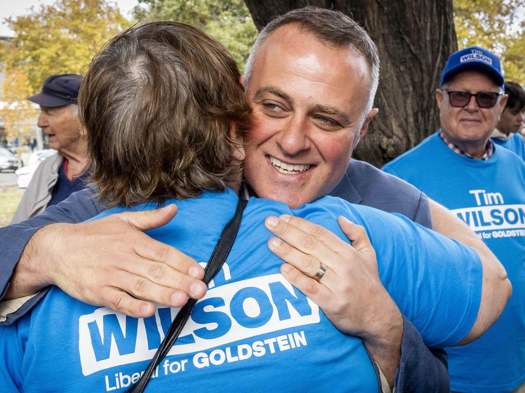 Tim Wilson is still waiting for a formal declaration of his win in Goldstein. Picture: Jake Nowakowski
