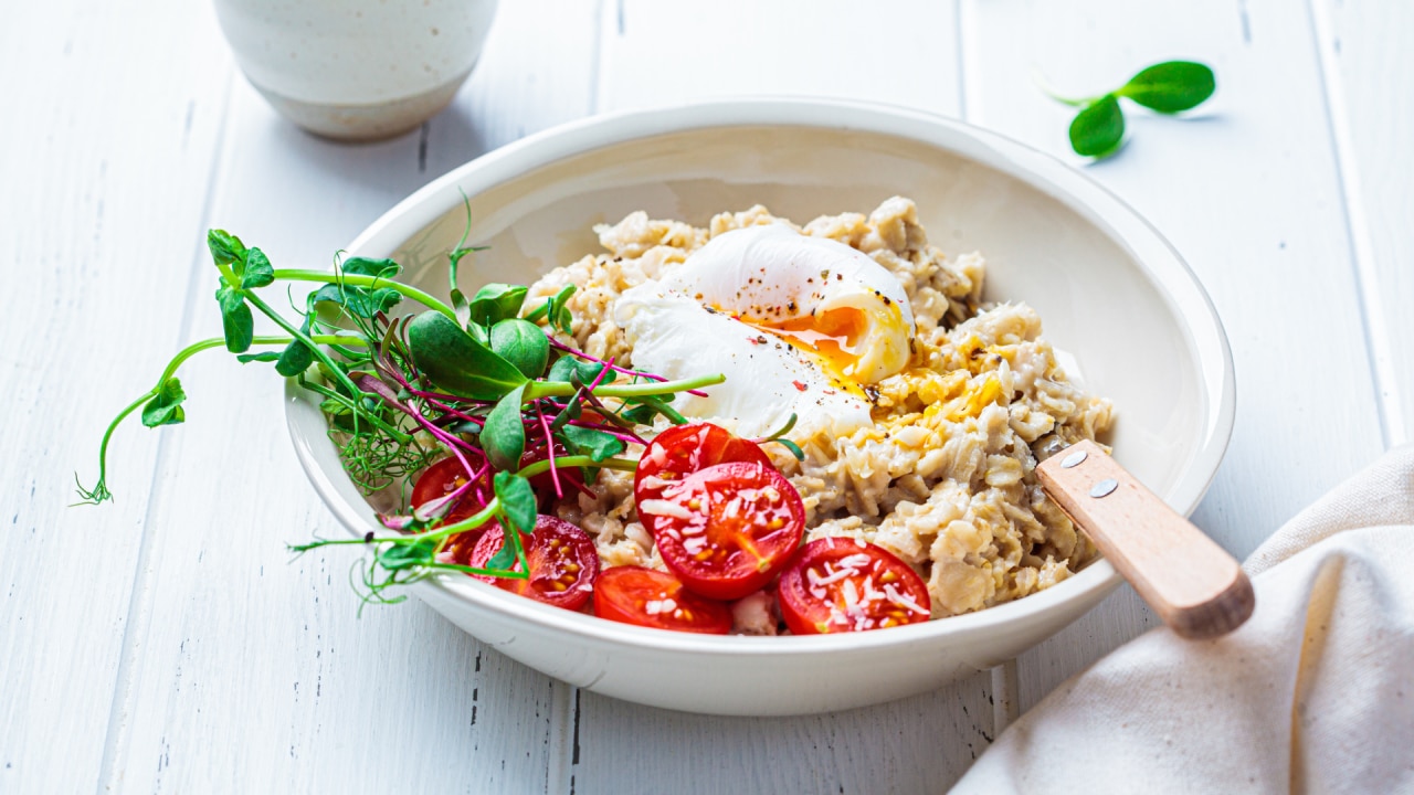 <h3>#5. Nourish bowl</h3><p><span>Love a savoury breakfast but are sick of eggs on toast? Try a </span><a href="https://www.bodyandsoul.com.au/nutrition/breakfast-salads-could-be-the-missing-ingredient-in-your-mornings/news-story/4a5d766bc4ed0937f1b47e0e23d85829" target="_blank" rel="noopener"><span>nourish bowl</span></a><span>. This is a great one to prep in advance. Start with a base of rice or quinoa, then top with a boiled egg, sliced avocado, roasted veggies, baby spinach, hommus or cottage cheese and a sprinkle of dukkah.&nbsp;</span></p><p><span>I like to add something pickled or fermented to this mix, such as sauerkraut or some olives. This can be enjoyed heated or straight from the fridge and is a great way to mix up your breakfast routine.&nbsp;</span></p><p><i><span>Ashleigh Jones is an Accredited Practising Dietitian and leads a team of dietitians at </span></i><a href="https://www.liteneasy.com.au/" target="_blank" rel="noopener"><i><span>Lite n&rsquo; Easy</span></i></a><i><span>. She is known for her practical, no-BS approach to healthy eating and her experience in helping patients with IBS. You can follow her on Instagram </span></i><a href="https://www.instagram.com/ashleighjones_nutrition/" target="_blank" rel="noopener"><i><span>here</span></i></a><i><span>.</span></i></p>