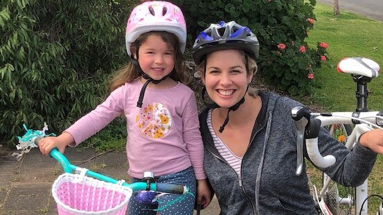 Sasha Kerley and her daughter Piper enjoy riding regularly. Picture: RAA