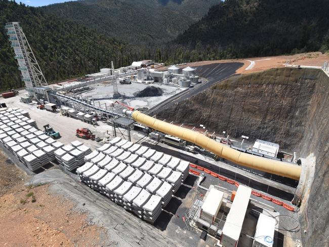 Snowy Hydro 2.0 project under construction. Picture courtesy of Webuild.