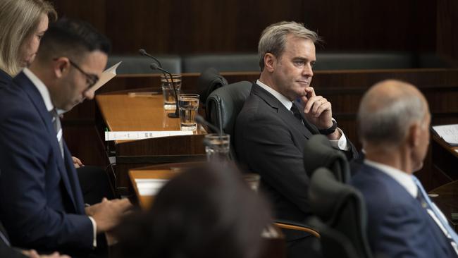 Return of state parliament for the first sitting day since the state election, Michael Ferguson MP. Picture: Chris Kidd