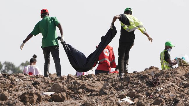 An Ethiopian Airlines Boeing 737 Max 8 plane came down six minutes after take off. Picture: Jemal Countess/Getty Images