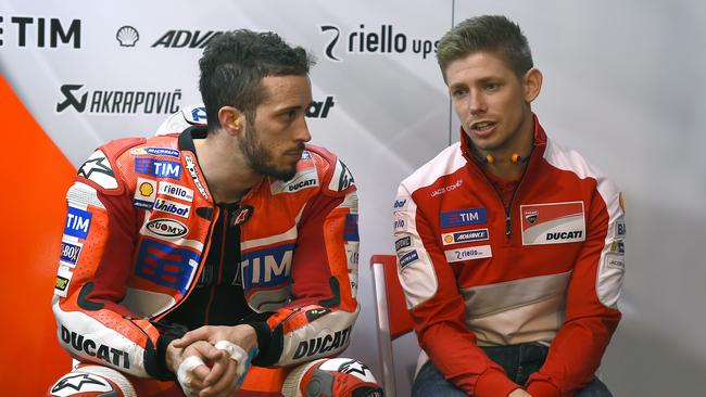 Casey Stoner will be on hand in the Ducati garage at the Austrian MotoGP.