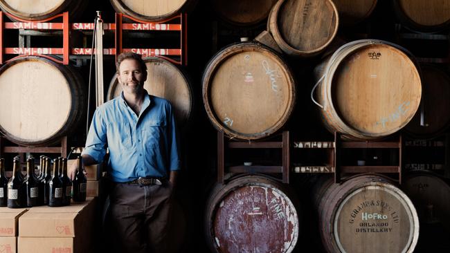 Sami-Odi winemaker Fraser McKinley. Picture: Bri Hammond