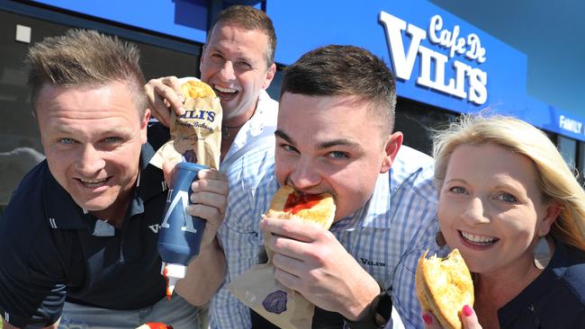 Cafe De Vili's at Hillcrest - one of three Cafe De Vili’s across Adelaide - is on the market. Picture: Dean Martin
