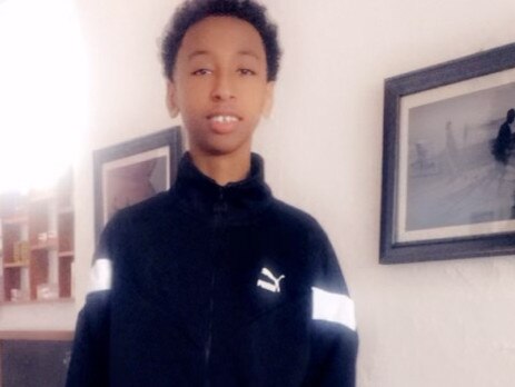 Hashim Mohamed, 18, died at The Alfred hospital after being fatally stabbed at a crowded St Kilda foreshore in 2022. Picture: Supplied