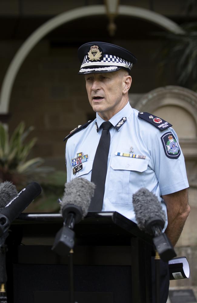 Queensland Police Service Deputy Commissioner Steve Gollschewski. Picture: NCA NewsWire / Sarah Marshall