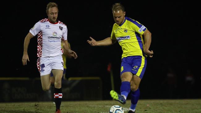 Gold Coast United and Gold Coast Knights have not played any fixtures since the Gold Coast NPL Queensland derby in the first week of May. Picture: Craig Clifford