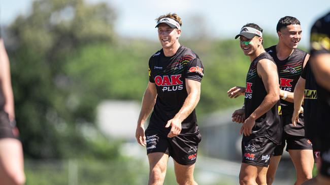 Penrith recruit Zac Hosking wearing his new colours following his move from Brisbane. Credit: Supplied.