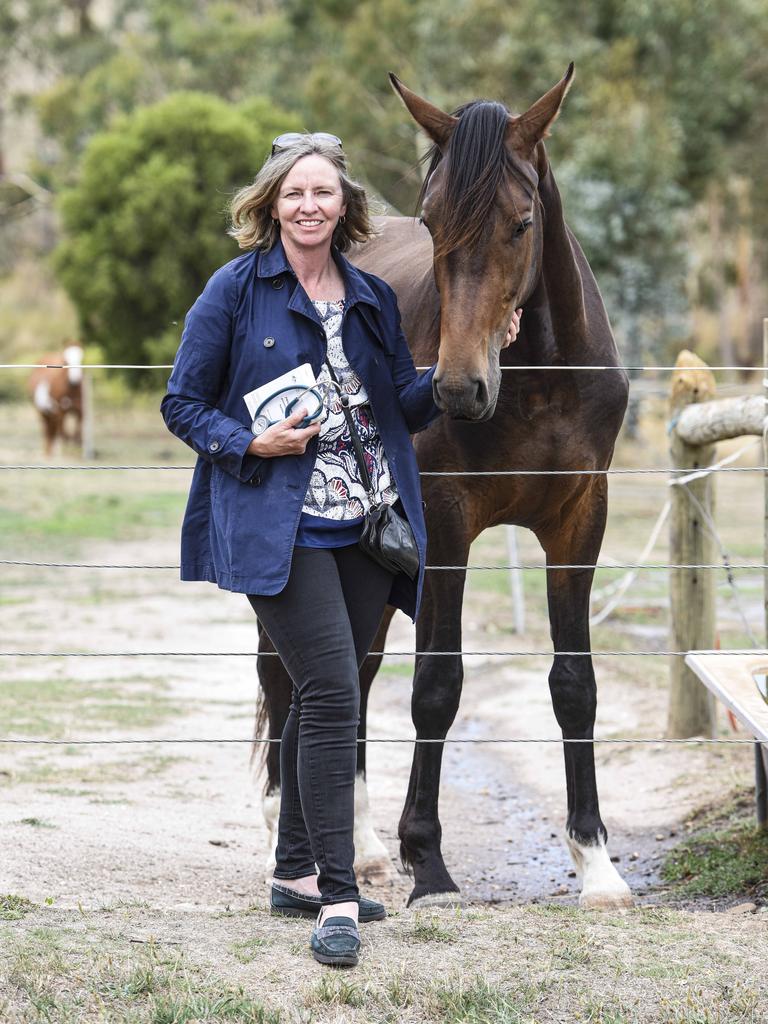 Dr. Tess Goodwin volunteers her expertise to make sure eventing competitions run safely. Picture: Dannika Bonser