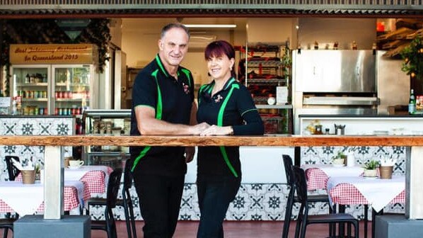 Italia Pizza &amp; Pasta owners Joe Skok and Tamara Skok. Picture: Supplied