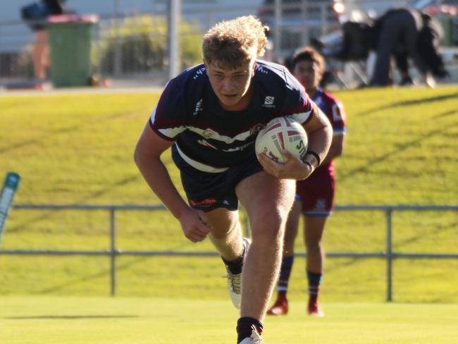 Tyler Theuerkauf. Langer Reserves round three action between Ipswich SHS and Wavell SHS on Wednesday, June 12, 2024.