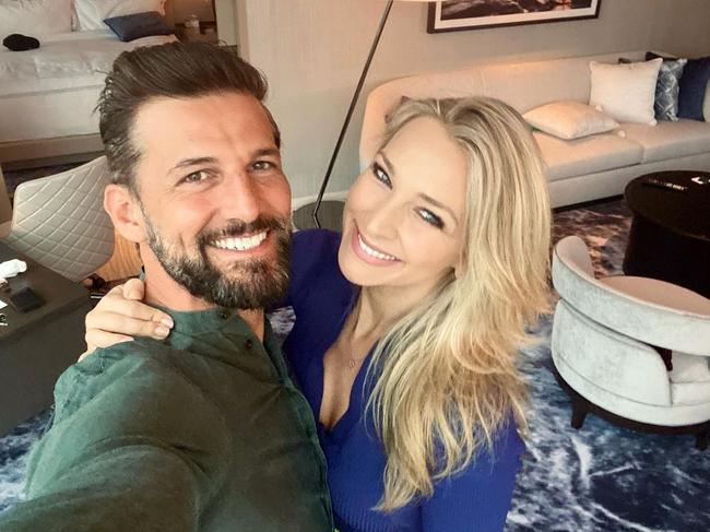 Successful Bachelor couple Tim Robards and Anna Heinrich are spon-con superstars Picture: Instagram