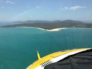 The RACQ Capricorn Helicopter Rescue Service had to airlift a pregnant woman to hospital. Picture: RACQ Capricorn Helicopter Rescue