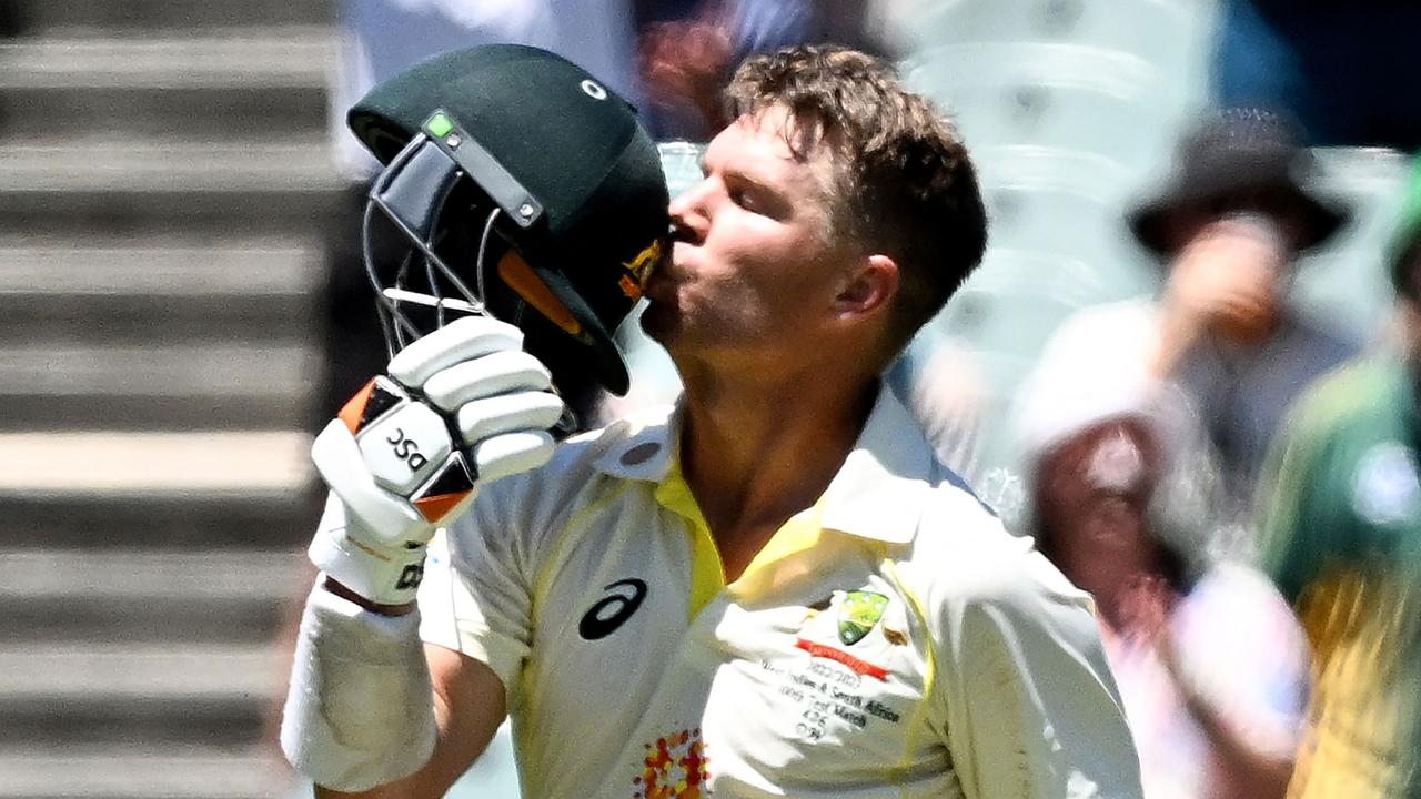 Australian batsman David Warner was spitting fire on social media. Photo by William WEST /AFP.