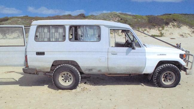 The vehicle in which the rape took place. Picture: NSW Police