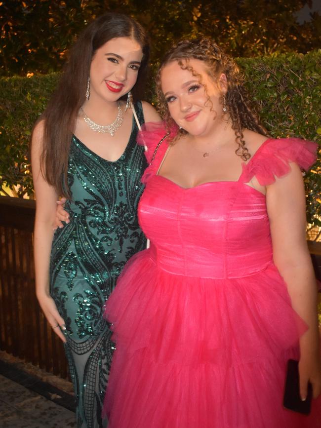 Josie Ross and Torvey Brandt at Queensland Academies Creative Industries formal.
