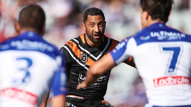 Benji Marshall has a hamstring injury. Picture: Phil Hillyard