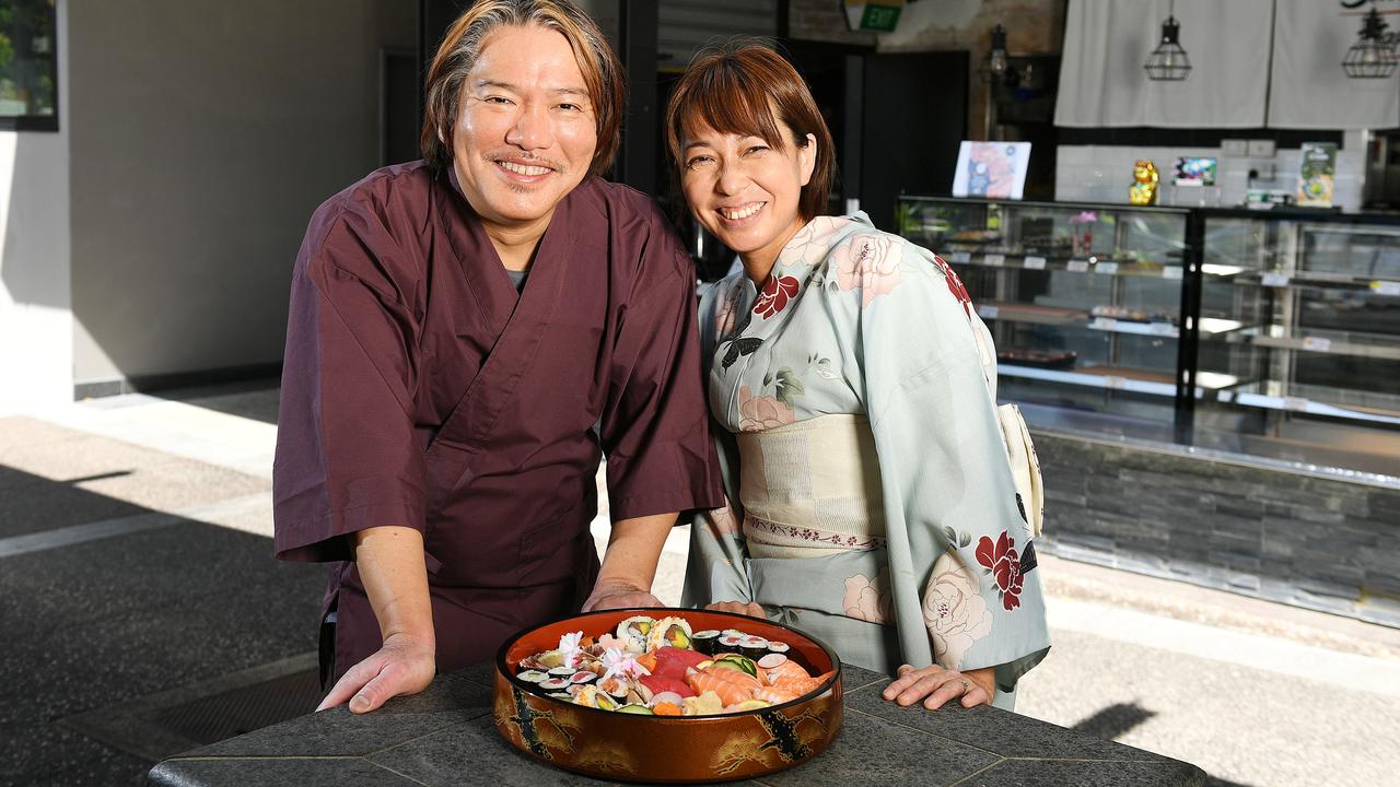 Satoya Japanese, Hiroko Watanabe and Satoshi Watanabe. Picture: Shae Beplate.