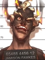 Aussie character Junkrat. Picture: Overwatch Wiki