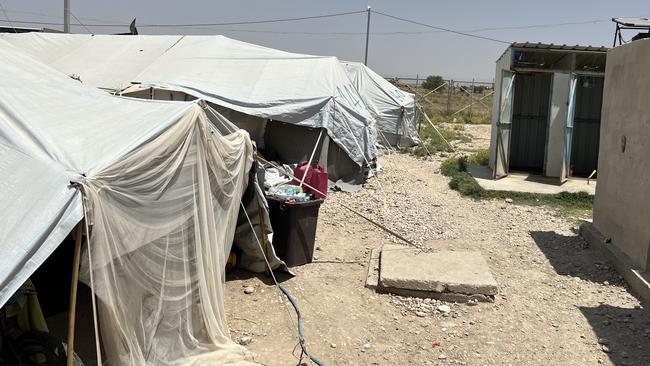 Al-Roj camp lies outside the village of Xana Sere, in a remote part of the country close to the Iraqi border.