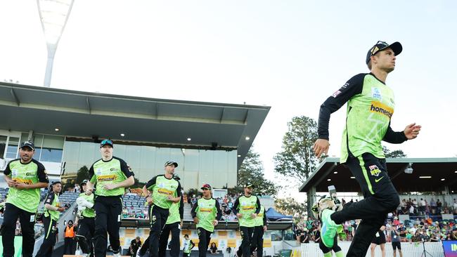 The Sydney Thunder have rejected calls to permanently relocate to Manuka Oval in Canberra. Picture: Matt King/Getty Images