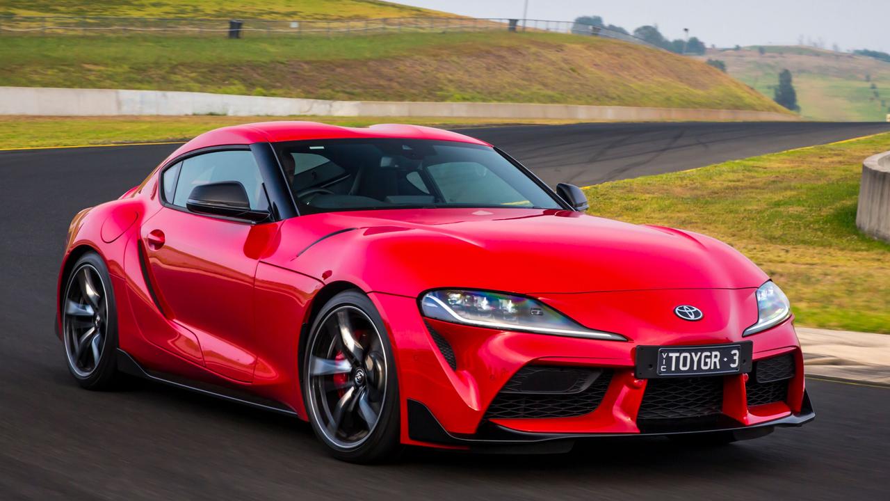 The Toyota Supra is fast, polished sports coupe.