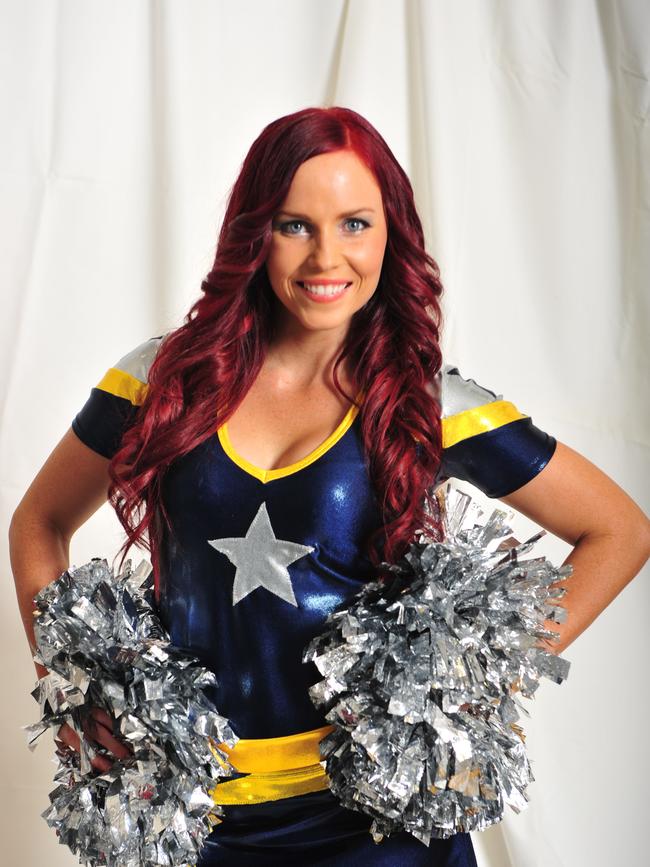 North Queensland Cowboys Spirit Cheerleaders. Renee Nicol 24yo.