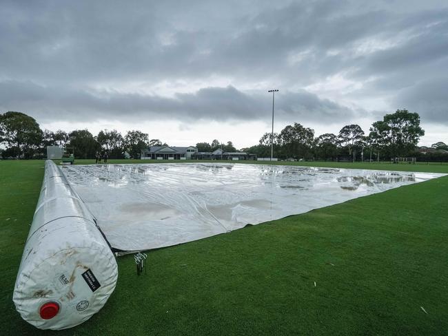 It’s been the wettest start to a cricket season in 30 years. Picture: Valeriu Campan