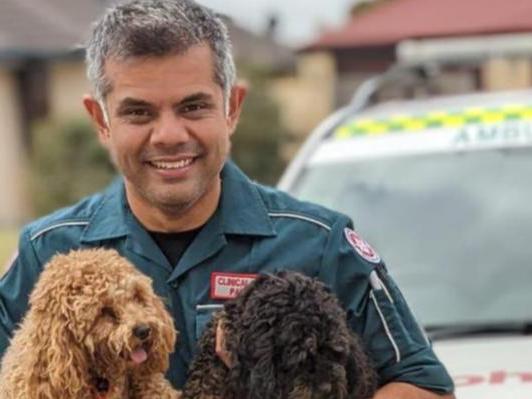 The paramedic killed in a crash in Forrestfield early on Tuesday morning has been identified as 38-year-old Tinesh Tamilkodi. Picture: St John Ambulance WA