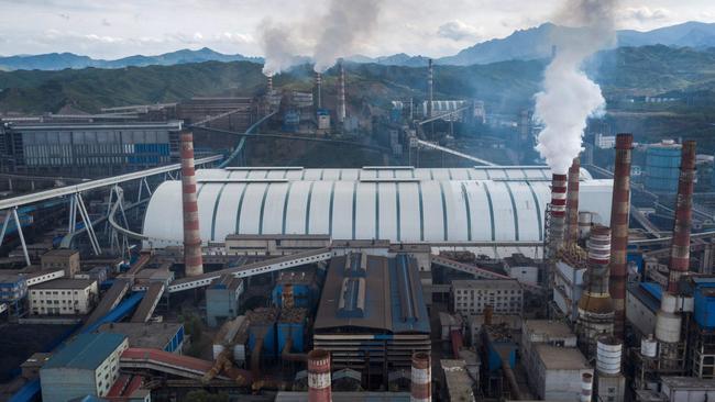 A factory in China's northern Hebei province, the same region where deals for the international transport of MDMA precursors are arranged. Picture: Supplied