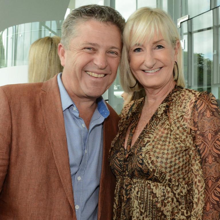 Brett Frizelle and Sheryl Hill at St Hilda's Foundation business lunch at RACV Royal Pines, Benowa. Picture: Regina King