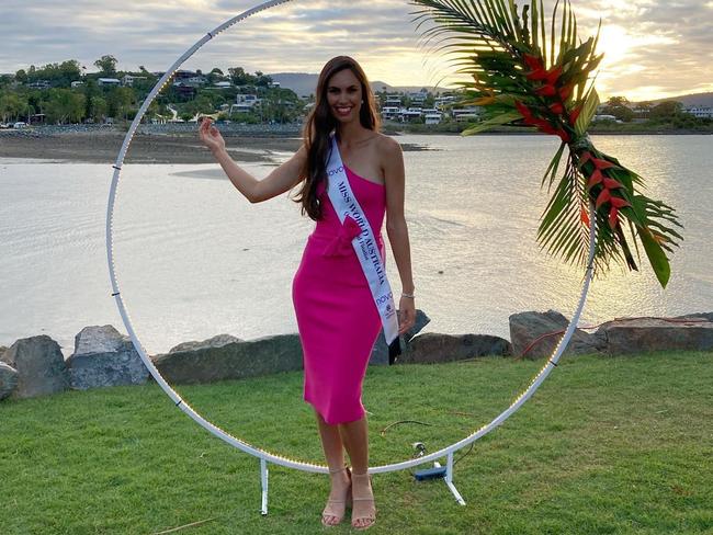 Whitsunday Sea Eagles AFL player Paris Bedford will be representing Queensland at the Miss World Australia competition on the Gold Coast at the end of April. She put on a Gala in Airlie Beach in 2021 raising $55,000 for Variety. Picture: Contributed