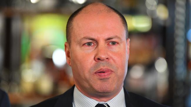 Treasurer Josh Frydenberg says he is ‘comfortable with the fact that people are accessing their money when they need it most’. Picture: AAP