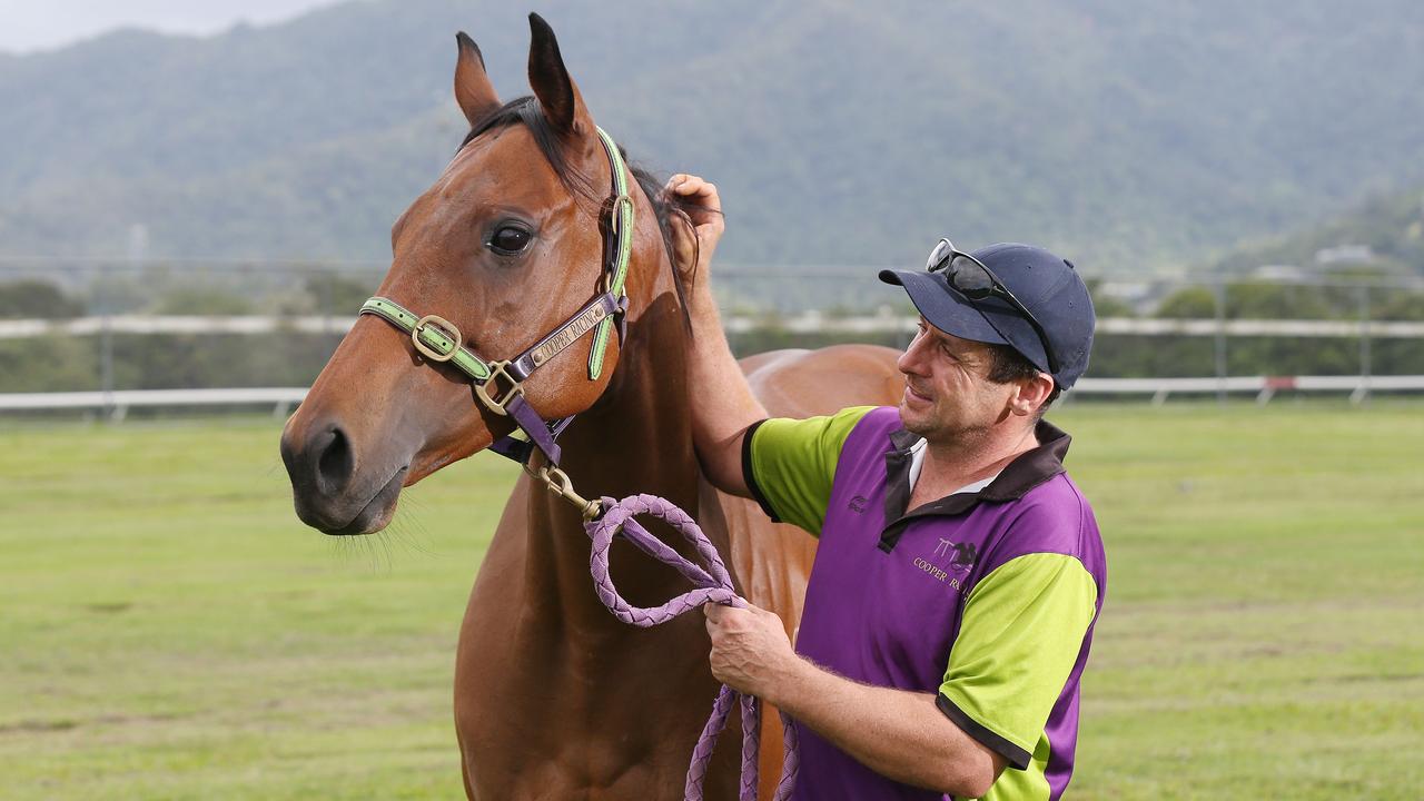 Cairns trainer Scott Cooper is hopeful of Our Chiquilla's chances in the Cairns Newmarket Handicap, after the 8 year old mare won 3 of her past 4 starts. PICTURE: Brendan Radke