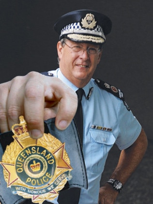 Queensland Police Commissioner Ian Stewart. Picture: Claudia Baxter